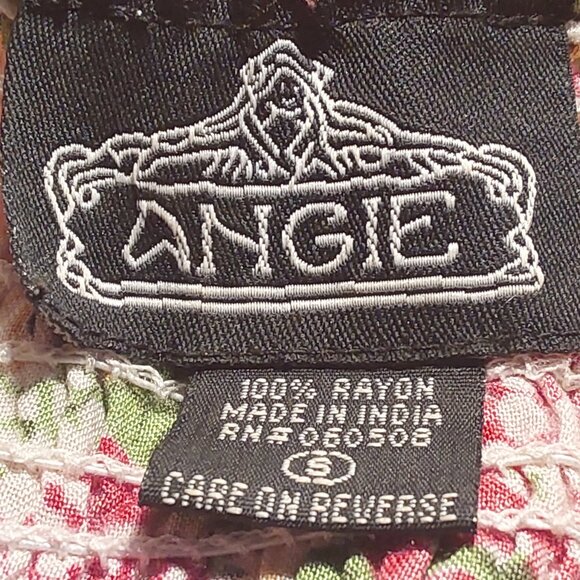 Angie Sundress Soft Slowy Floral Hi-Low Dress - Small - Picture 5 of 6